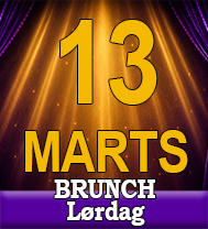 Revybrunch 13. marts 2027